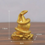 2025 Uus Aasta Kuldne Feng Shui Madu L&otilde;vi Kuju Figuur M&uuml;ndid Raha Rikkus &Otilde;nn Kevadfestival Kodu Kaunistus V&auml;ike Ornament