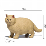 Keraamiline k&auml;sit&ouml;&ouml; Kunstlik looma skulptuur Kass English Shorthair Dekoratiivsed kujukesed Kodu kaunistamise tarvikud