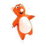 T&auml;iskasvanu t&auml;ispuhutav hiirekost&uuml;&uuml;m, naljakad t&auml;ispuhutavad kost&uuml;&uuml;mid, Halloweeni kost&uuml;&uuml;m, Cosplay hiire t&auml;ispuhutavad kost&uuml;&uuml;mid red