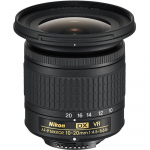 Nikon DX NIKKOR VR suumobjektiiv Nikon DX formaat AF-P 10-20mm f/4.5-5.6G lainurk (ainult jaoks) must