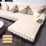 K&otilde;rge kvaliteediga paks pehme lihtne diivanipadi Talvine pehme pl&uuml;&uuml;sist r&auml;tik libisemiskindel nahast L diivanikate Vooditekk Kodukaitsematt 70x70cm 1pcs