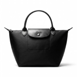 Longchamp Le Pliage &uuml;hev&auml;rviline disain pelmeenikott pol&uuml;amiidist l&otilde;uendist k&auml;ekott v&auml;ike suurus naiste must 1621979001 must