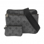 [Kasutatud] Louis Vuitton Trio Messenger 'Monogram Eclipse Reverse Canvas' - Hea #1JZ8U1S ONE SIZE