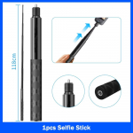 Insta360 x2 x3 x4 x5 Mootorratta Jalgratta Kinnitus Selfie Stick Insta 360 x2 x3 x4 x5 Moto Monopodi Juhtraua Tarvikute Komplekt Selfie Stick