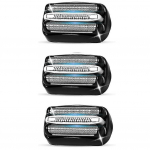3-pakk 32B S3 Elektrilised Asenduspead Braun Series 3 Pardlitele, &Uuml;hildub 3040s 3080s-4 370cc 3070cc 3000s 3010 3090cc Jne. v&auml;hem