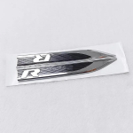 Kuumad 2 tk Rline R GTI GLI Embleem Auto Poritiiva K&uuml;ljetiib Autokleebise Tarvikud Volkswageni VW Golf MK8 Polo Passat Magotan Tig tp3 jaoks 1Set (2Pcs) gray
