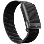 Whoop 5.0 Asendusrihm, Nailonist Kootud Elastne Spordirihm Metallist Logoga EKG ja Fitnessi J&auml;lgimiseks gray