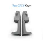 Vasakpoolne Juhi Siseuks Eesmine Tagumine Uksek&auml;epide K&auml;etoe Raami L&uuml;liti Juhtpaneeli Liist Skoda Superb 2008-2013 3TD867157A jaoks Rear 2PCS-Gray