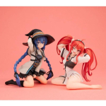 Kuum 9cm Mushoku Tensei II T&ouml;&ouml;tu Reinkarnatsioon Eris Greyrat Roxy Migurdia P&otilde;lvitav Asend Anime Kuju Laua Dekoor Kogumisobjekt Kingitus No Box red