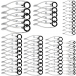 60tk/karp &otilde;nger&otilde;ngad Pesca soolase vee keraamilise ridva juhtr&otilde;nga komplekt Eye Carbon Guide paranduskomplektid 60pcs