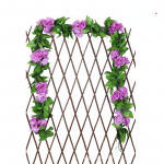 2,4 m kunstliku &otilde;itsengu simulatsiooniga siidist Rose Flower Vine Ivy kodu pulmadekoratsioon