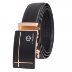 Disainer Meeste Automaatsed lukuga rihmad &Auml;rikleit Ehtsast luksuslikust nahast rihmad meestele 115cm