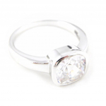 Bague Argent 'Linda' Blanc 50 valge