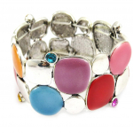 NOA [G2582] - Bracelet Cr&eacute;ateur 'Princesse Pop' tutti frutti mitmev&auml;rviline