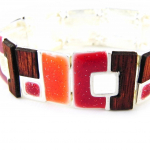 NOA [H0854] &ndash; disainerk&auml;ev&otilde;ru 'Bora Bora' puidust punane punane