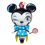 Miss Mindy [Q5107] - Figurine cr&eacute;ateur 'Minnie' (Miss Mindy) - 17. 5x12x7. 5 cm valge
