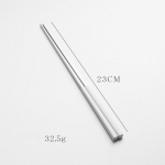 304 roostevabast terasest ruudukujulised s&ouml;&ouml;gipulgad Titanium Gold Rose sushi V&auml;rvilised Hiina jaapani s&ouml;&ouml;gipulgad must/h&otilde;be