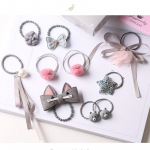 I LOVE DAD, 10 tk/komplekt, pits, laste elastsed juuksepaelad t&uuml;drukutele. as the picture 4