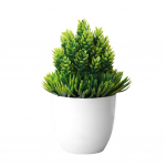Kunstliku taime bonsai laua simulatsioonikaunistus kodukontori hotellis roheline