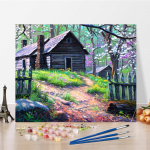 Kunst DIY Maalimine numbrite j&auml;rgi Digitaalne &otilde;limaal Kodukaunistused Numbrite maalimine Teemantmaalimine &Otilde;limaal Hobid 40x50cm no frame