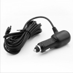 GPS-navigaatori laadija T-port Car Dash CAM-i 3,5-meetrise toitejuhtme topelt-USB-augu jaoks must
