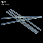 5/10/20/50/100 tk/komplekt 7mmx190mm l&auml;bipaistvad kuumsulavad p&uuml;stoliliimipulgad P&uuml;stoliliimid isetegemise t&ouml;&ouml;riistad 5Pcs