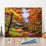 K&auml;sitsi valmistatud numbrid &otilde;limaal L&otilde;uend Numbrimaaling DIY maalimine numbrite j&auml;rgi Digitaalne &otilde;limaal 40x50cm no frame