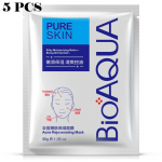 Akneeemaldus Niisutav Mask Oil Control Mustpeade ja poore v&auml;hendav n&auml;omask Nahahooldustooted 5PCS