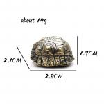 Vasest kilpkonnakell auto v&otilde;tmehoidja ripats Ehted messingist metallist vintage v&otilde;tmehoidja rippuv DIY tarvik Loovad &otilde;nnelikud kingitused