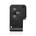 3 nupuga v&otilde;tmeta asendusv&otilde;tme kaugjuhtimispult kaardi kest sobib Renault Clio Logan Megane 2 3 Koleos Scenic jaoks Key Case