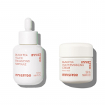 Innisfree musta tee ampull 30 ml v&otilde;i 50 ml + musta tee kreem 45 ml (2 T&uuml;&uuml;p) Ampoule + Cream SET
