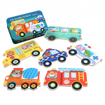 (H0826)Loomade transportimise tegelaskuju Si x &uuml;hes Pusled lastele Reisimine Raudkarp x M&auml;nguasjakingitus