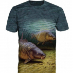 Suvine meeste 3D kalaprindiga T-s&auml;rk &otilde;ues vaba aja kalap&uuml;&uuml;giks Quick Dry Hingav Oversized XXS-6XL l&uuml;hikeste varrukatega T-s&auml;rk XL