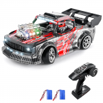 RC Drift Car 1/18 RC Car 2,4 GHz 4WD 30 km/h RC v&otilde;idus&otilde;iduauto T&auml;isskaala kiire Kids Gift RTR koos ESP-ga 2 battery punane