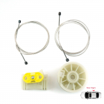 BWR368 Akna T&otilde;stuki Remondikomplekt Tagumine Parempoolne Uks Vauxhall Opel Meriva MK1 A X03 2003-2010 jaoks 93362664