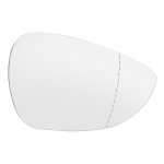 Ford Fiesta 2008 2009-2017 B-Max 2012+ jaoks Peegelklaas k&uuml;lgvaatepeeglile, soojenduselemendita, kleepuv, laia vaatenurgaga Left h&otilde;be