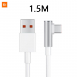XIAOMI eriti pikk 6A 1,5 ml C-t&uuml;&uuml;pi telefonikaabel m&auml;ngu jaoks 1.5M