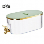 5,3-liitrine k&uuml;lmkapp, suure mahutavusega k&uuml;lmkannu, kraaniga kuumus- ja k&uuml;lmakindel lekkekindel toidukvaliteediga kergesti puhastatav mahlakann koju valge