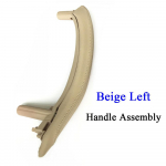 Parempoolse kaass&otilde;itja k&uuml;ljeukse k&auml;epideme nahast v&auml;liskatte komplekti vahetus BMW X5 X6 F15 F16 2014 2015 2016 2017 jaoks Beige Left