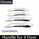 Stiilne kroomitud uksek&auml;epideme kate Hyundai Bayon tarvikutele 2022 BC3 CUV 2023 Kriimustuskaitsekleebised Autole Chrome