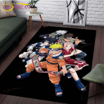 Anime Naruto libisemiskindlad vaibad elutuppa Mugav vaip Pehme p&otilde;randamatt Magamistoa vaibad Matiala Vaibad kodu Suur karvane matt 80cm x 120cm