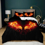 3D loomatiiva mustriga voodipesukomplekt, magamistoa voodipesu, pehme tekikott, padjap&uuml;&uuml;r, 2 v&otilde;i 3 osa t&auml;issuuruses kodukaunistus Baby 100x135cm