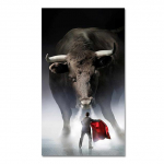 KUNST Seinakaunistus Matador Plakat Print Seinakunst L&otilde;uend Maali H&auml;rjav&otilde;itlus Pilt elutoa kodukaunistus Ilma raamita 20x35cm
