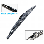 Mazda 3 jaoks BK 2004 2005 2006 2007 2008 2009 luukp&auml;ra raamita eesmine tagumine tagumine klaasipuhasti terade l&otilde;ikekomplekt Automaatne vahetus Rear Wiper