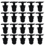 Auto uksepaneeli kaardiklamber Katuse paranduspeakatte kinnitus hoidiku voodri neet VW Touareg 7L 7P 2002 2003 2004 2005 2006&ndash;2018 jaoks 40pcs