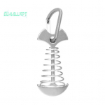 Karabiinidega teki-ankurduspulgad Tuulekindel telgitrossi pinguti Alumiiniumist tekk Kinnitada vedruga telgivaiad v&auml;ljas telkimine kalaluu ​​telgivaiad h&otilde;be