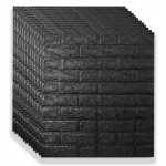 10tk 70*77cm 3d vahtplastist seinakleebispaneelid telliskivist veekindel kleeptapeet elutuba magamistuba kodumaja vannitoa sisustus 10 pieces/Pack