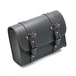 Must/kahetooniline mootorratta sadulakott PU-nahast k&uuml;lgt&ouml;&ouml;riista sabakott pagasihoiukott universaalne jaoks must