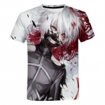 Tokyo Ghoul Graafiline T-s&auml;rk meestele Naistele Suvi Uus Vaba aeg Suurem&otilde;&otilde;tmeline T-s&auml;rk Mood Harajuku T&auml;navar&otilde;ivad Topid T-s&auml;rgid XXXL