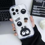 Fashion Drip Glue Genie Coal Ball telefoni&uuml;mbris iPhone 15 14 13 12 Pro Max l&ouml;&ouml;gikindel kate iPhone 15 14 13 12 Pro jaoks iPhone 12 valge